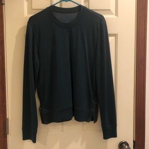lululemon lab sweatshirt with size zipper size 8